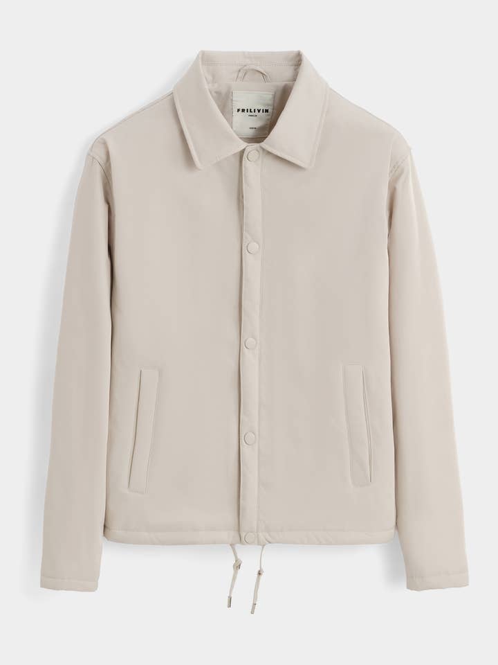 QQ412B23-5 Veste Moderna com Gola – Prático e Elegante por atacado de Frilivin