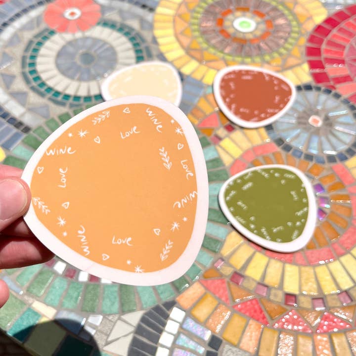 x4 SOTTOBICCHIERE «APERITIF» per la vendita all'ingrosso da parte di LE COMPTOIR DE LOULOU