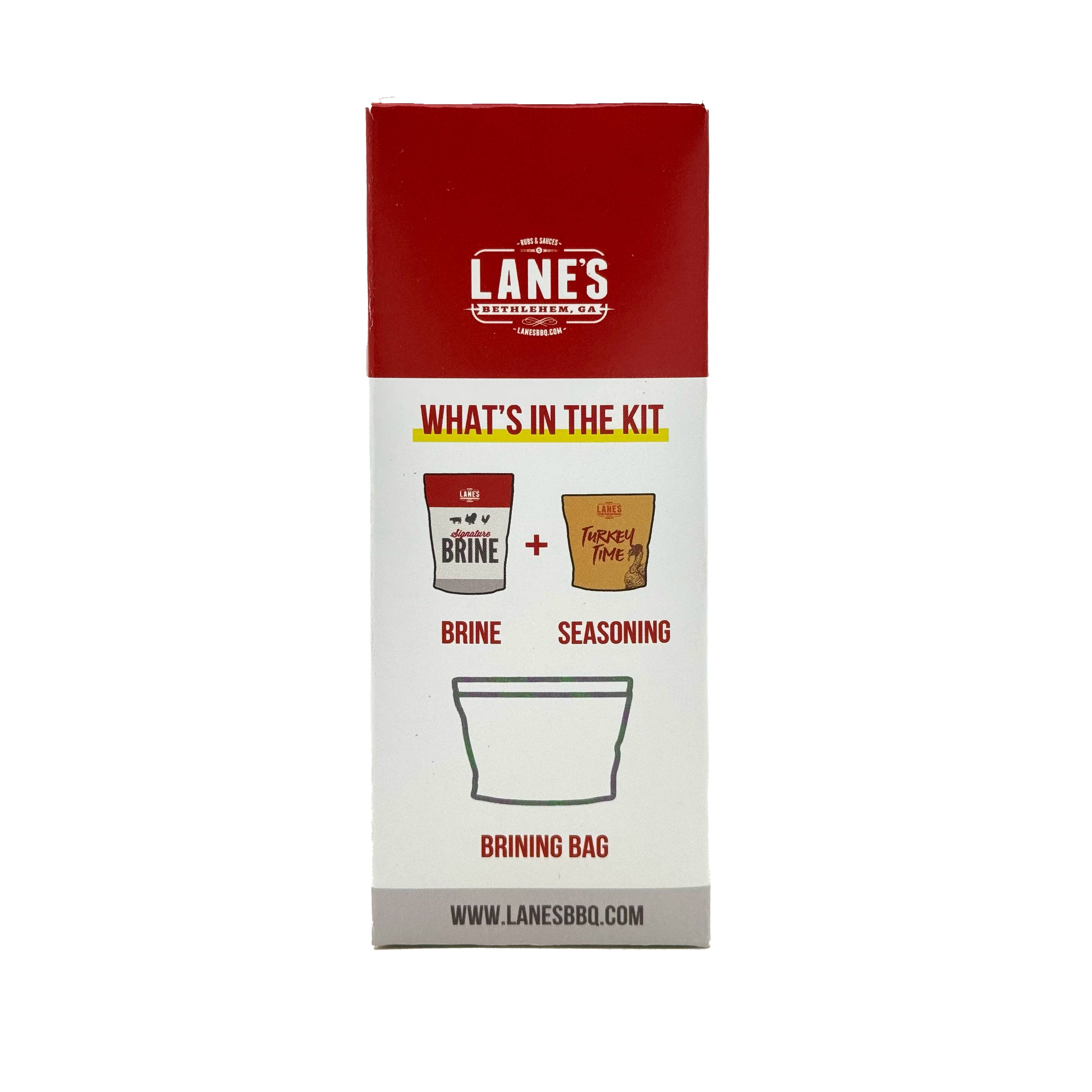 Lane's BBQ - Wholesale Rub - Lane's Turkey Brine Kit - Single Use3