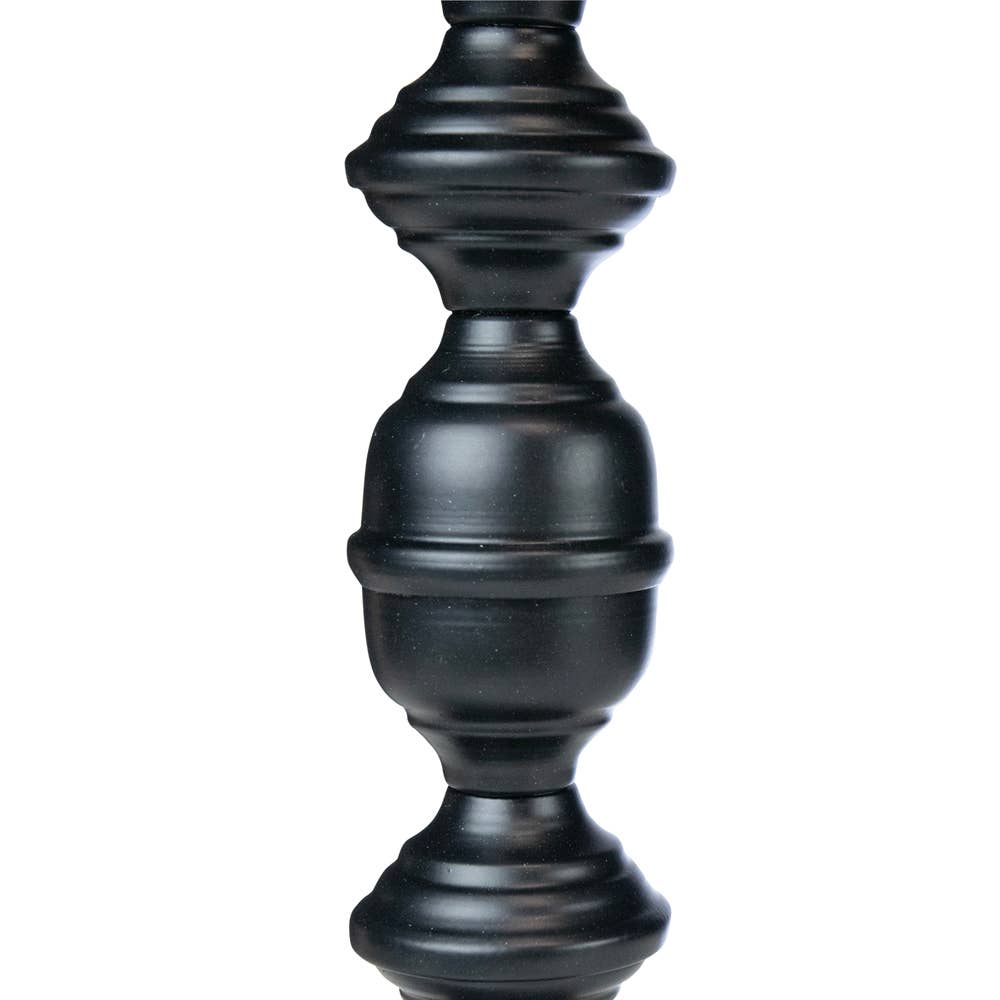 Mars & More - Brand of B Living - Wholesale Decorative Tabletop Object - lamp base ornament black 11x11x30cm2