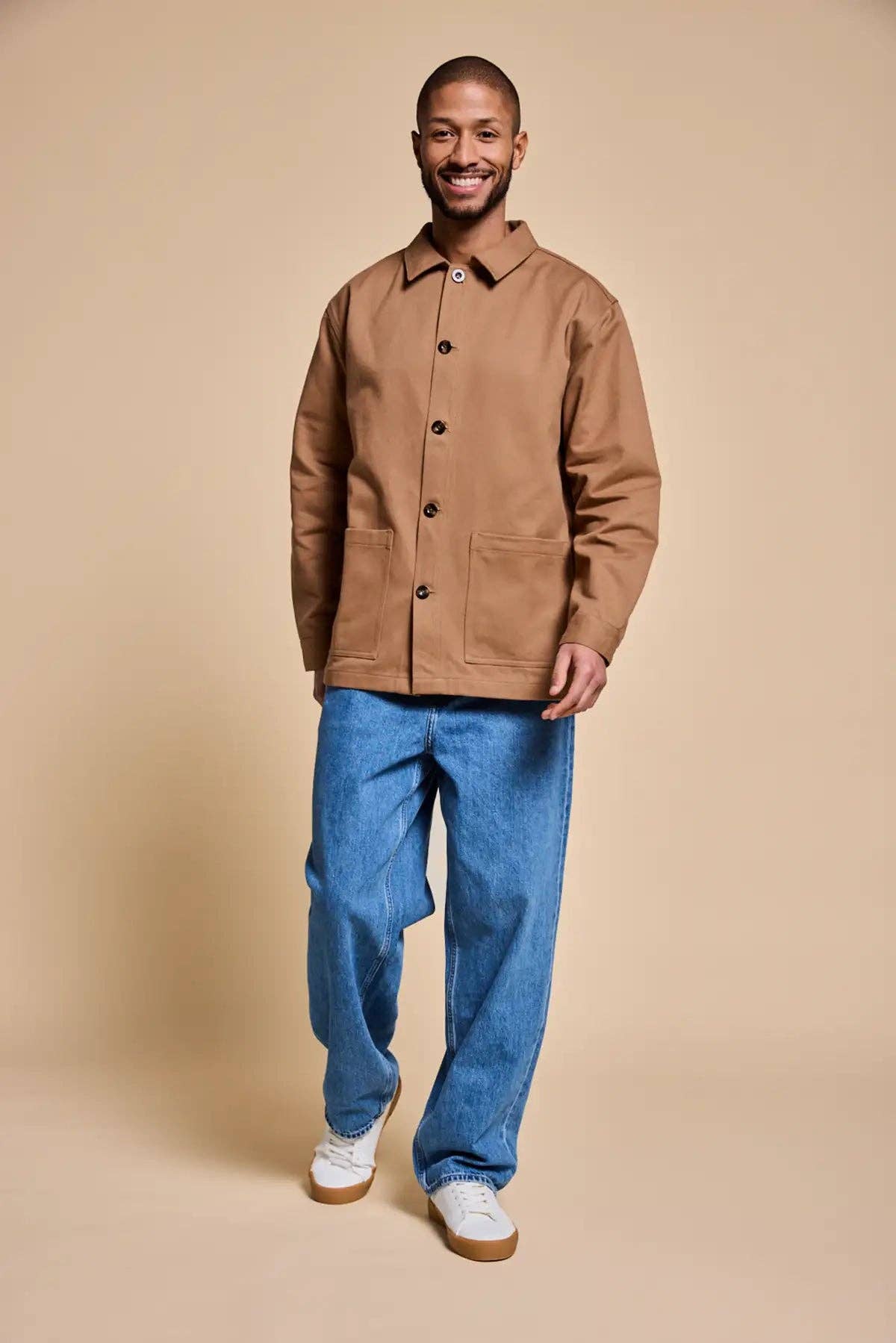 Hindbag – wholesale Jacket – Men's – Marcel Cinnamon Unisex Jacket1