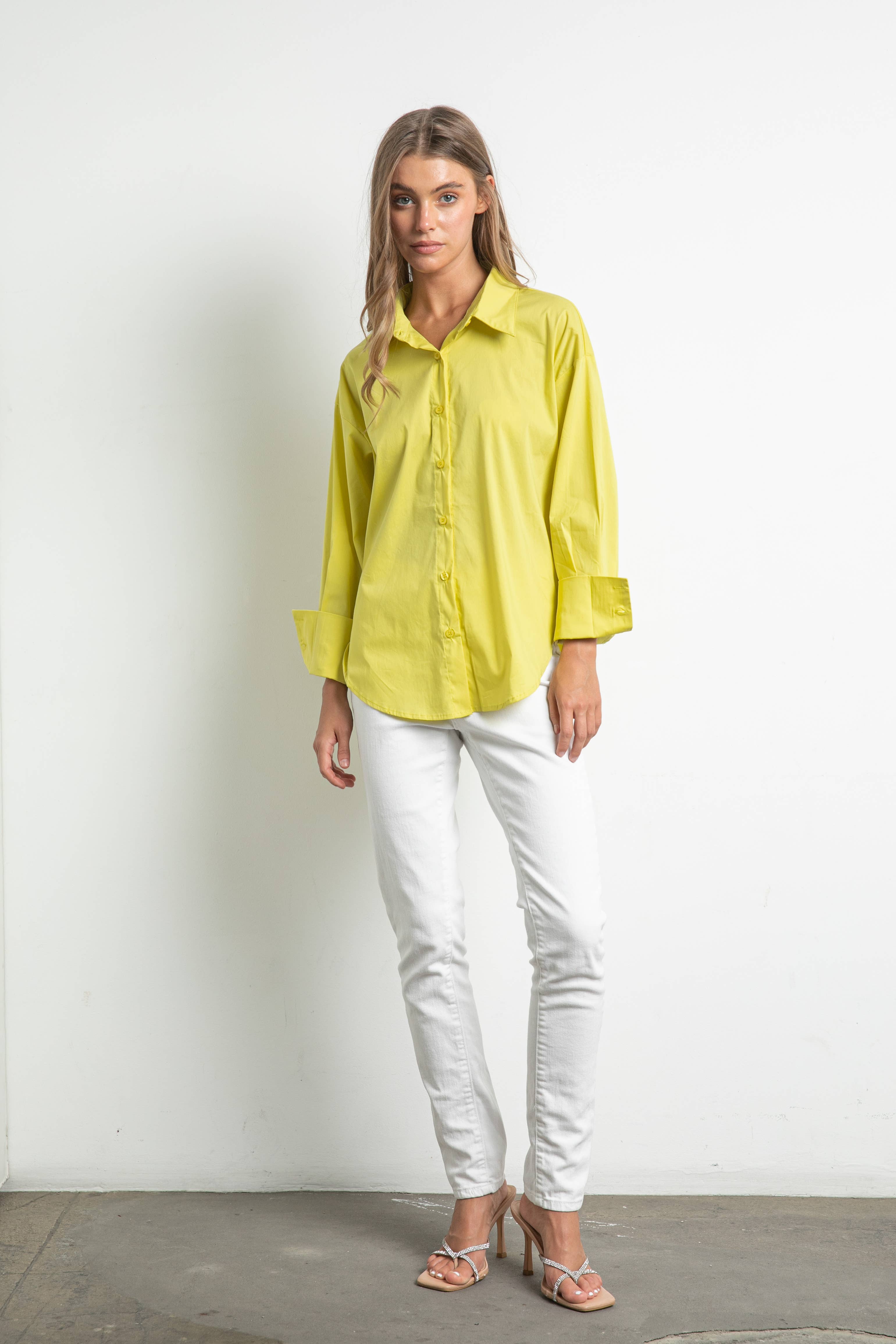 KIWI - Wholesale Button Down Shirt - Women's - IT2464 Top6