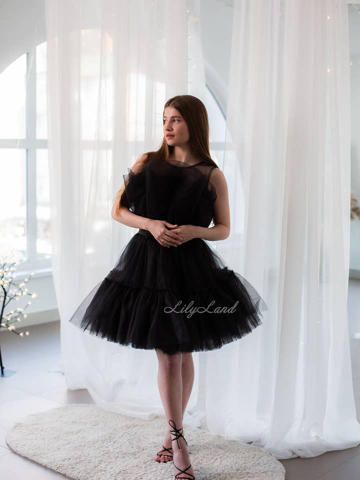 Lilyland - Vendita all'ingrosso Set Io e Mamma - Barbie abbinato in tulle veste mamma e figlia con il treno#