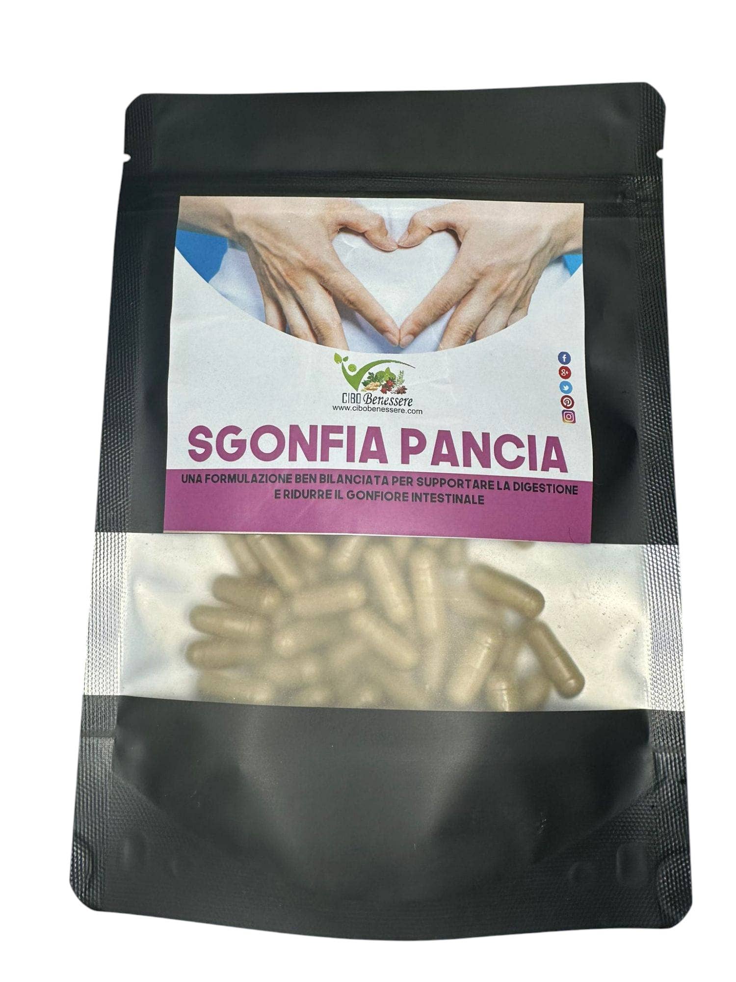 Cibobenessere - Wholesale Oral Supplement/Vitamin - DEFLATE BELLY reduces bloating1