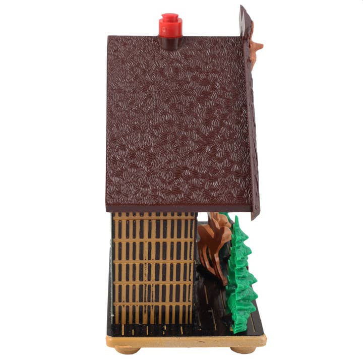 Tribal Trade GmbH - Wholesale Decorative Figurine - Wetterhaus Thermometer Bayern Bavarian Forest Cabin Retro