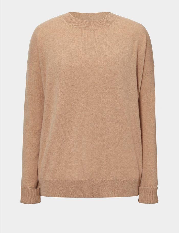 Winser London – wholesale Knitted jumper – Women′s – Audrey Cashmere Boyfriend Jumper5