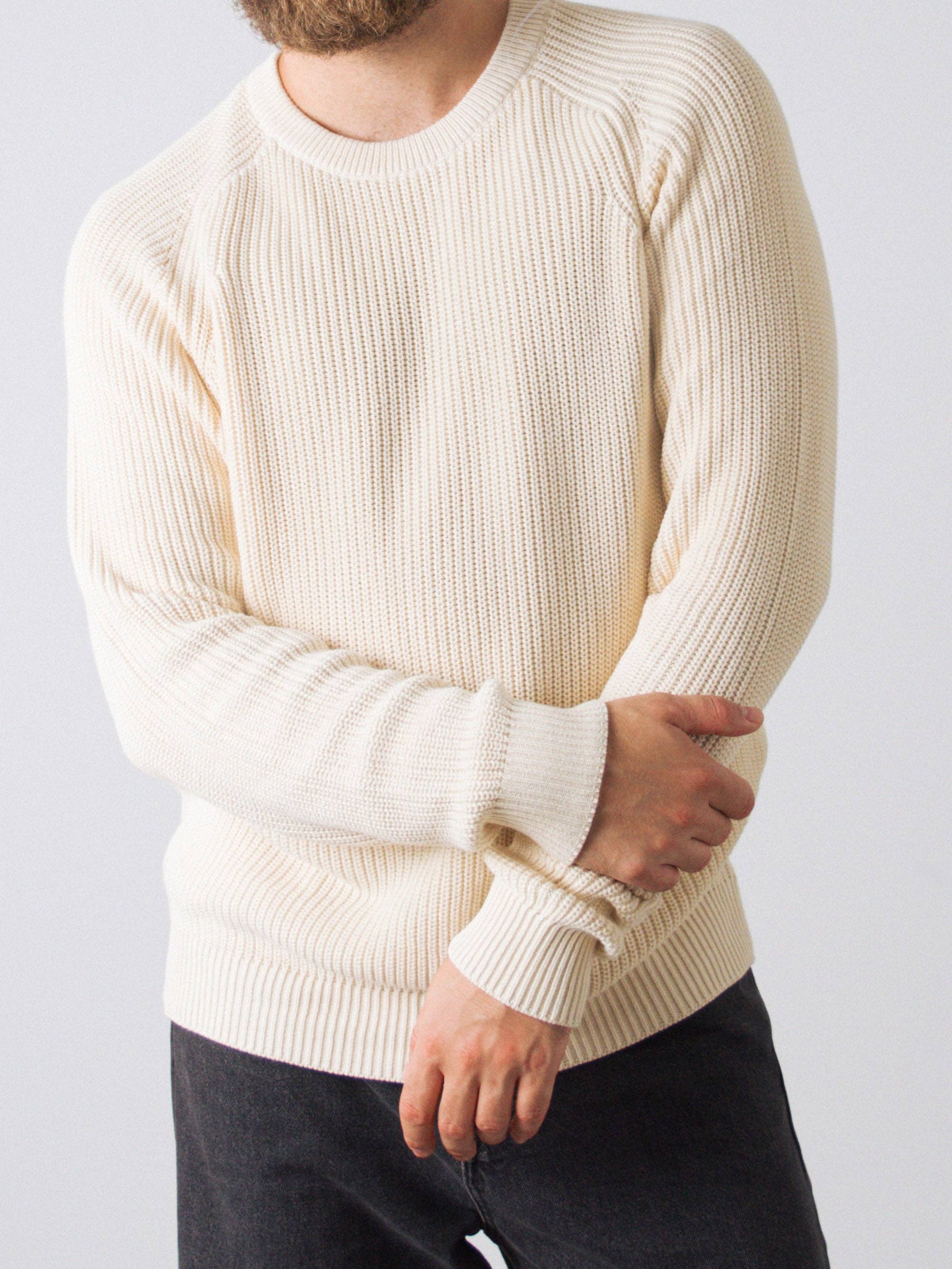 Honest Basics - Wholesale Knit Sweater - Men's - Heavy Knit Jumper Men18