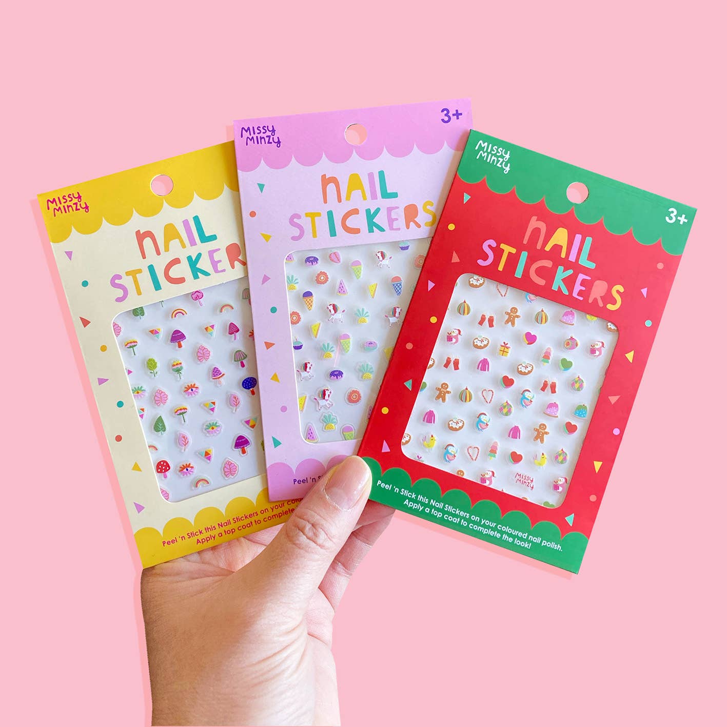 Missy Minzy - Wholesale Nail Art/Decal - Christmas Nail Stickers, Wearable Art, Nail Art3