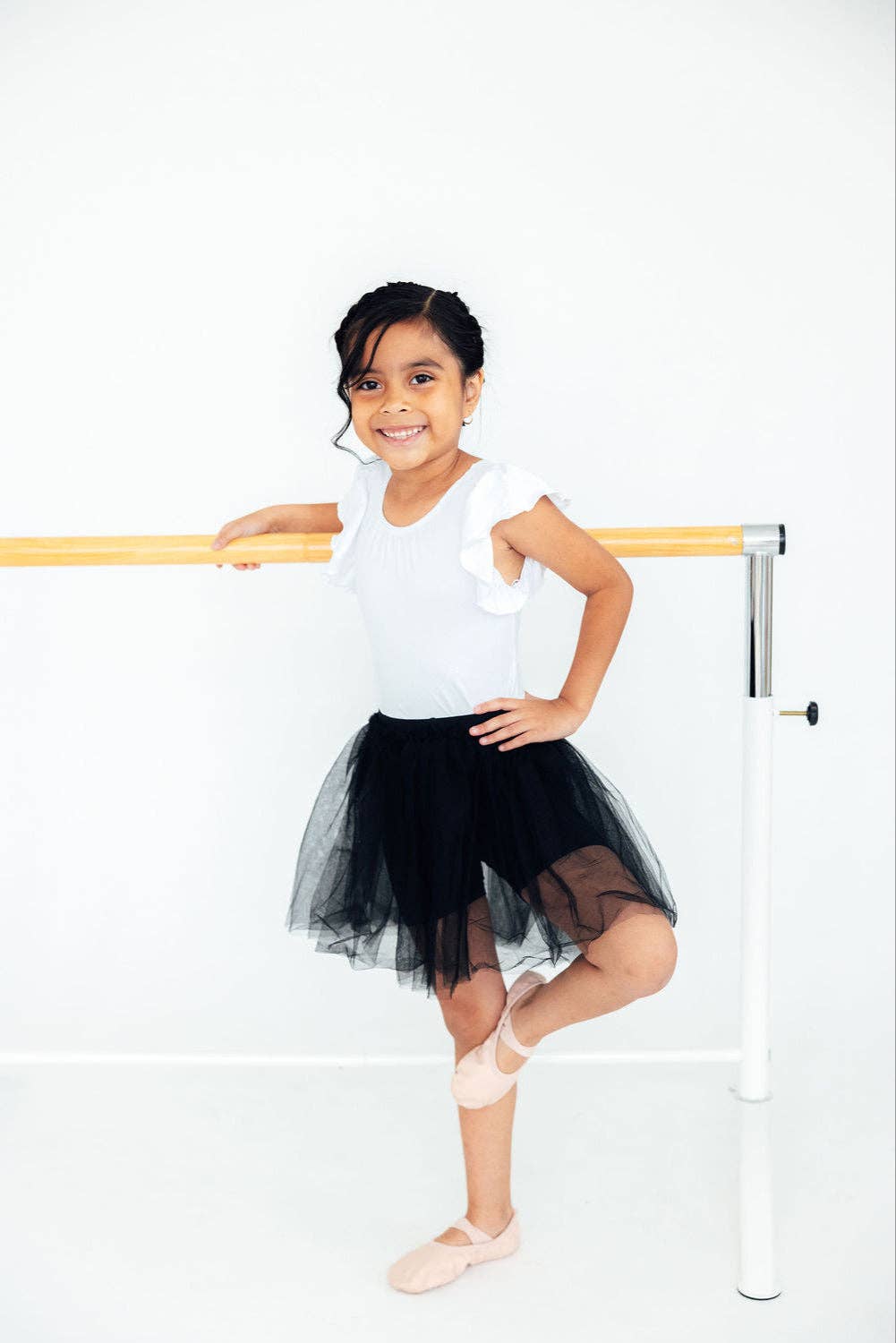 Mila & Rose - Wholesale Tutu - Kids - Black Tutu Shorts0