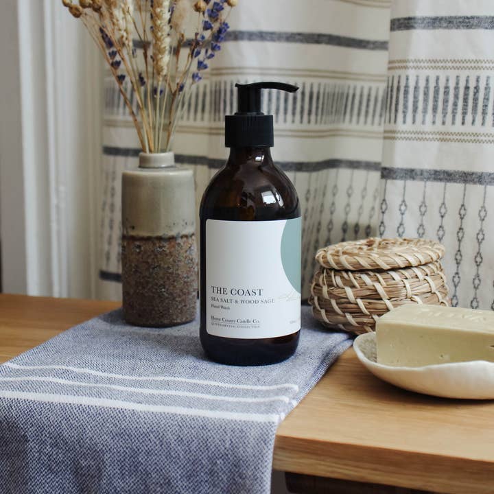 Home County Co. - Wholesale Hand Soap/Wash - The Coast - Sea Salt and Wood Sage Hand Soap