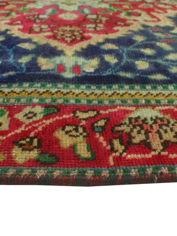 Fine VTG Betsaida Navy/Red Runner, 3'1" x 5'7" for wholesale by Noori Rug