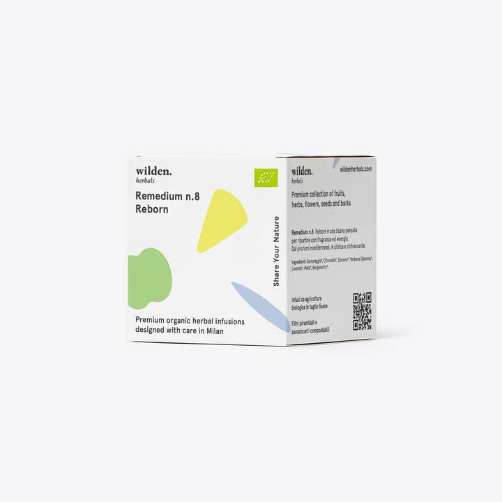 Wilden.herbals - Vendita all'ingrosso Tisane salutari e depurative - Tisana biologica: Remedium No.8 (Reborn)