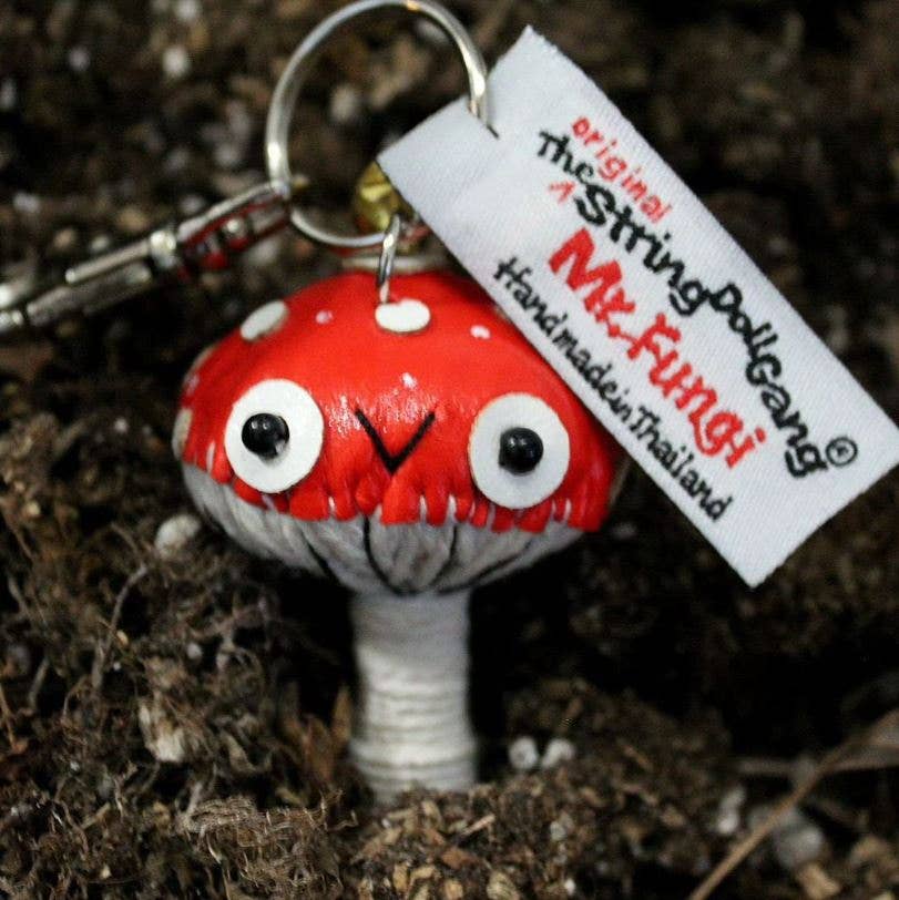 Kamibashi - Venta al por mayor Llavero - Unisex - Llavero de muñeco Mr. Fungi the Mushroom String2
