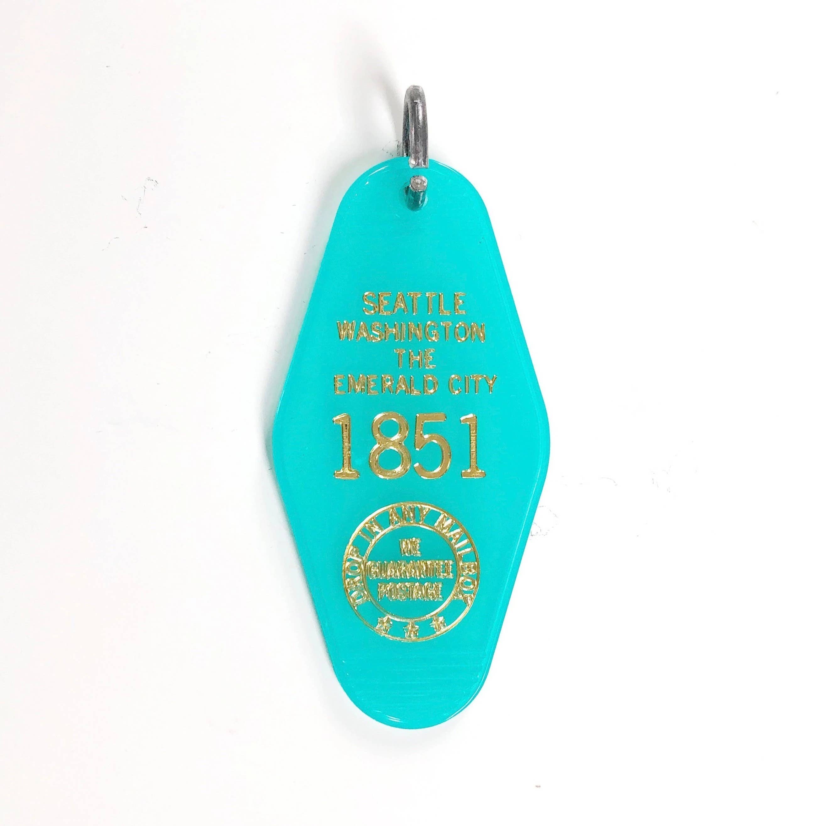 Natty Michelle Paperie - Wholesale Keychain - Unisex - Seattle, Washington Motel Keychain