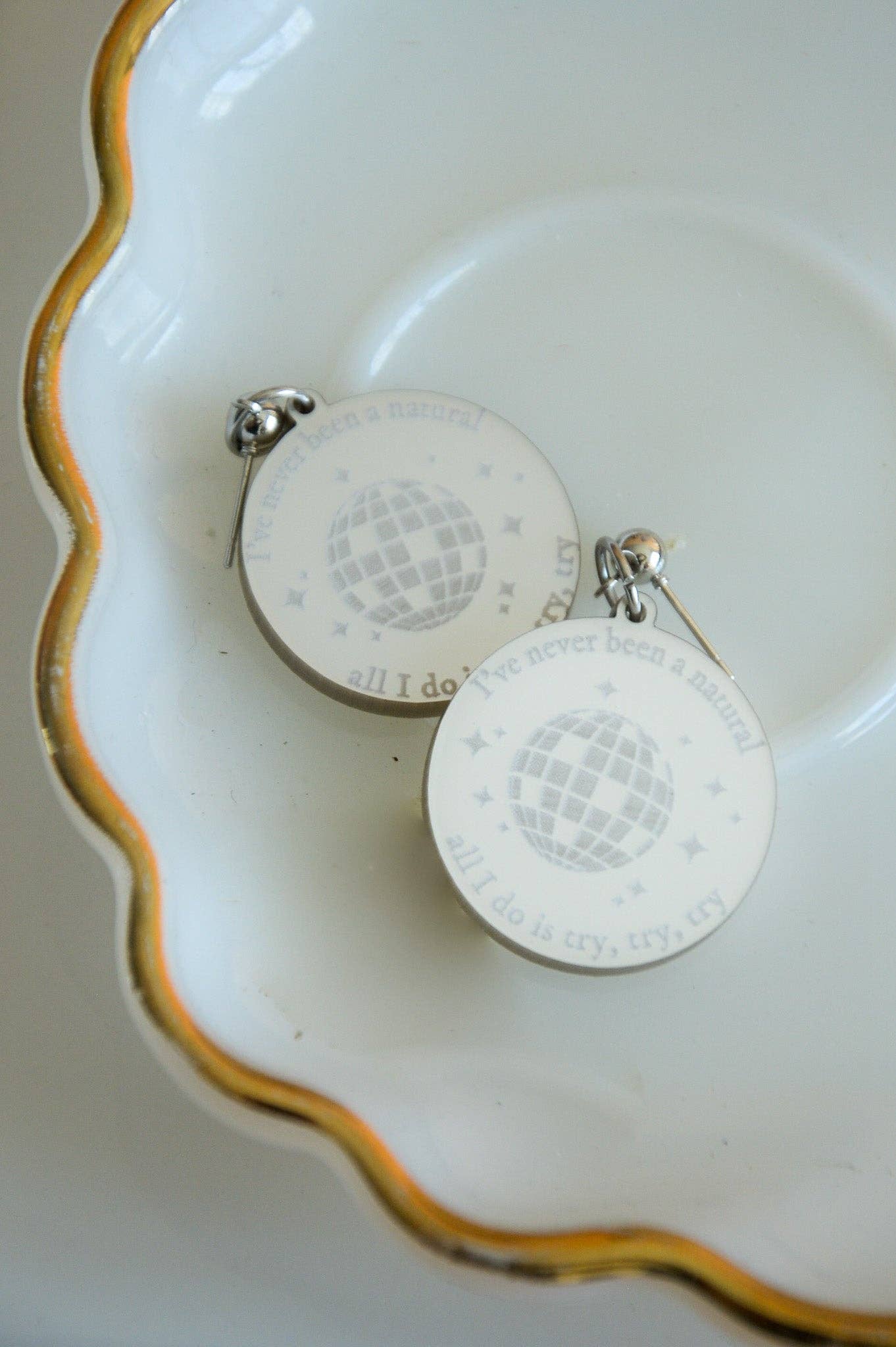 Sunshine Studio - Wholesale Dangle Earrings - Taylor Swift Mirrorball Eras Tour Earrings