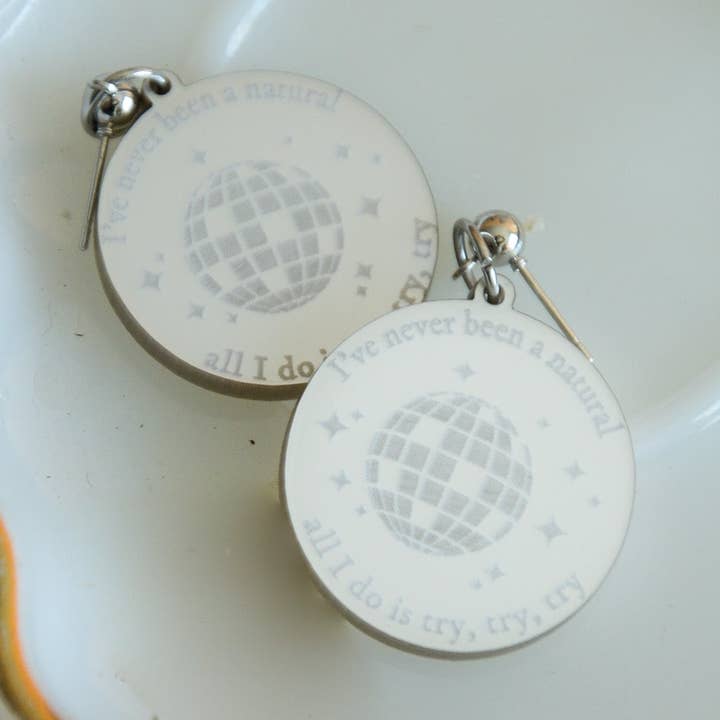 Sunshine Studio - Wholesale Dangle Earrings - Taylor Swift Mirrorball Eras Tour Earrings0