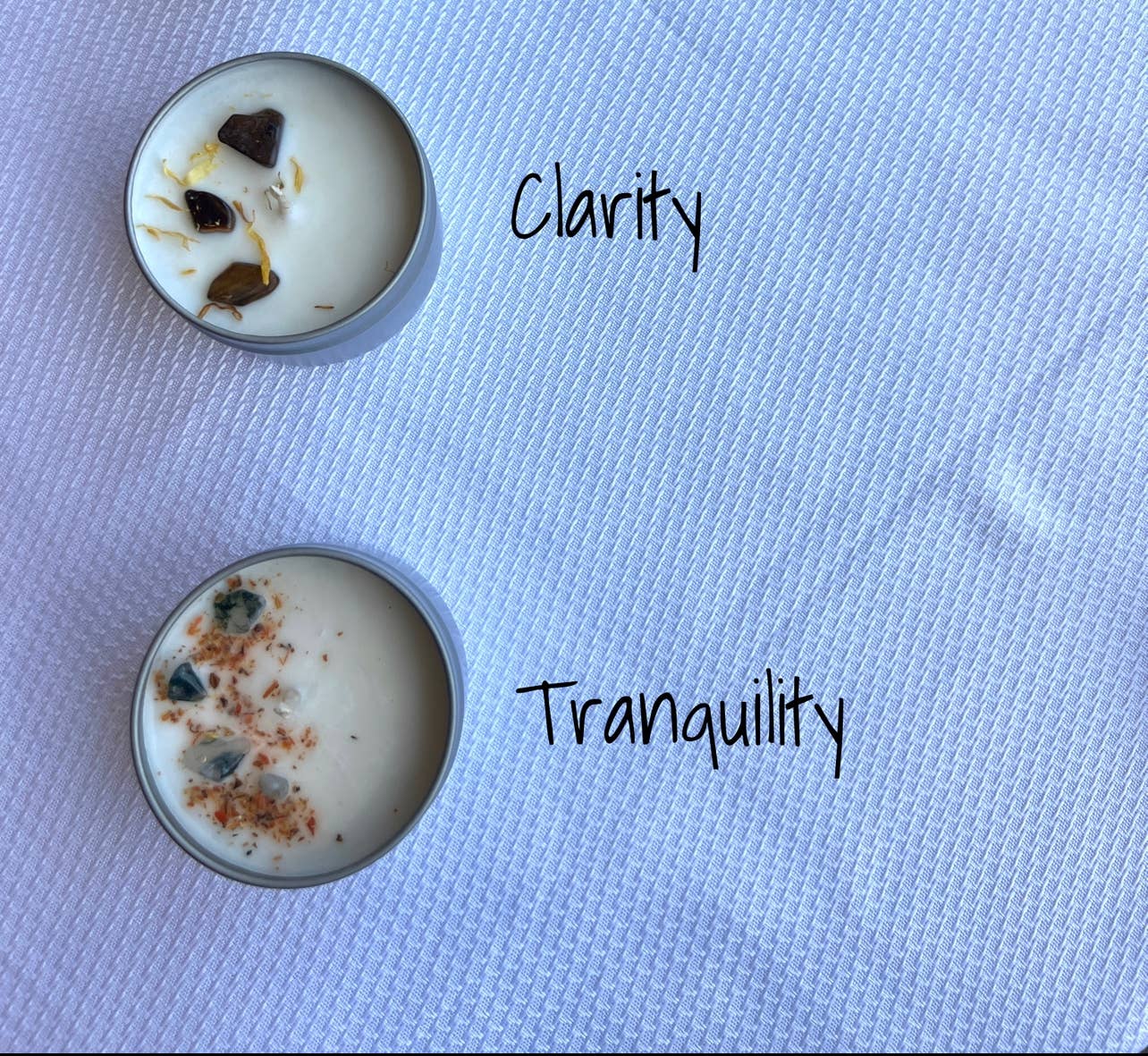 Sapphire & Sage - Wholesale Travel Candles - Unlabeled Crystal Candle Tins- Private Label Candle2