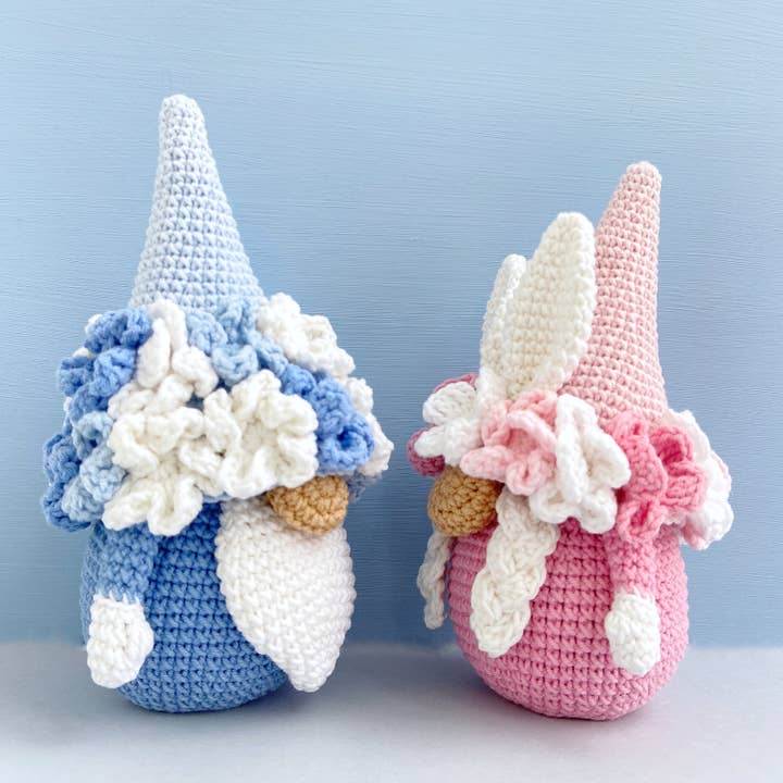 Anh2 LTD – wholesale Decorative tabletop object – Crochet Easter Bunny Gnome, Easter Egg, Easter Basket Decor