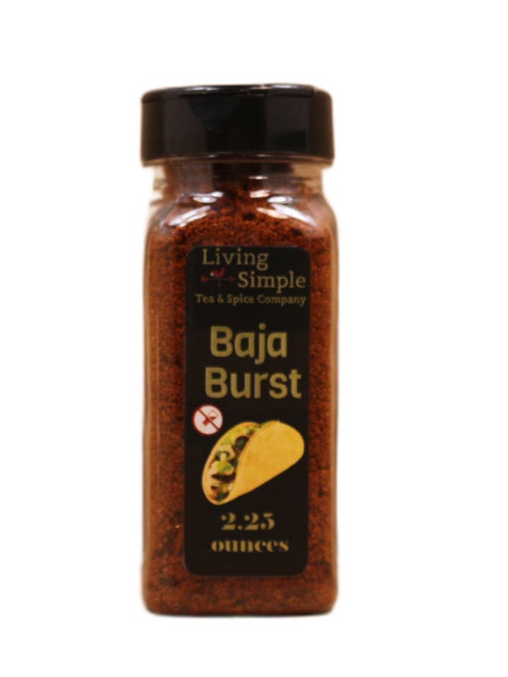 Baja Burst - Flavorful Mexican Inspired Dried Spice for wholesale by Living-Simple Tea & Spice Company