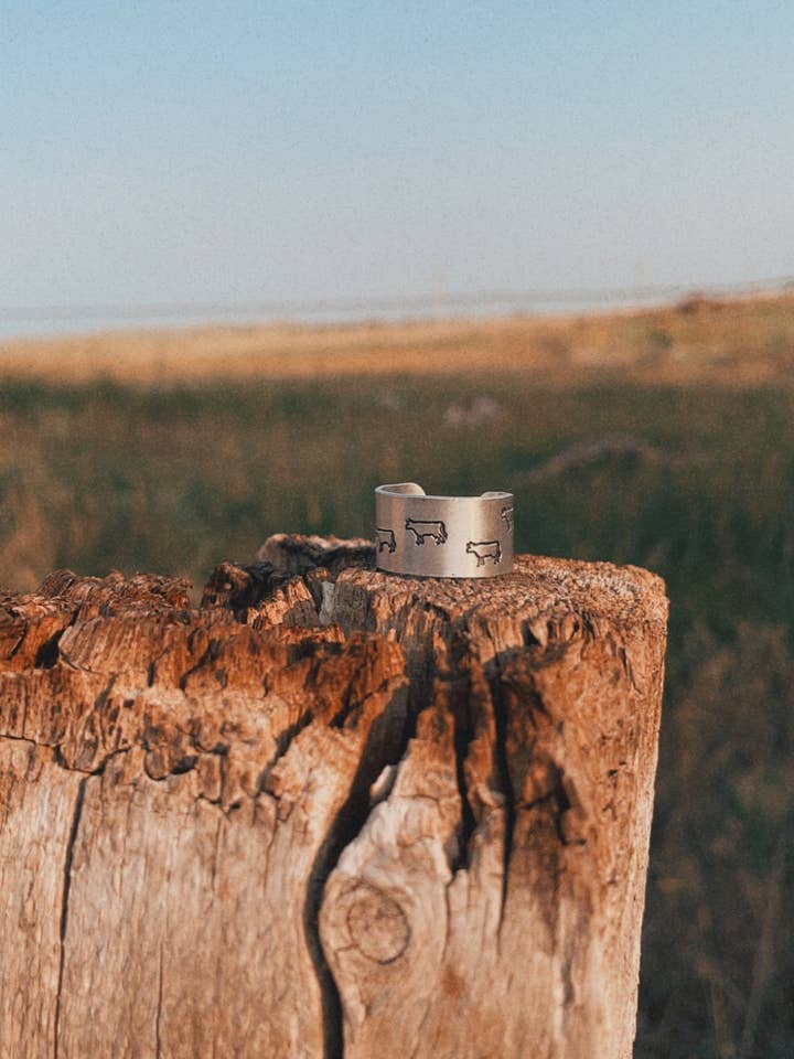 ‘Cattle Rancher’ Thick Ring for wholesale by Open Gate Designs