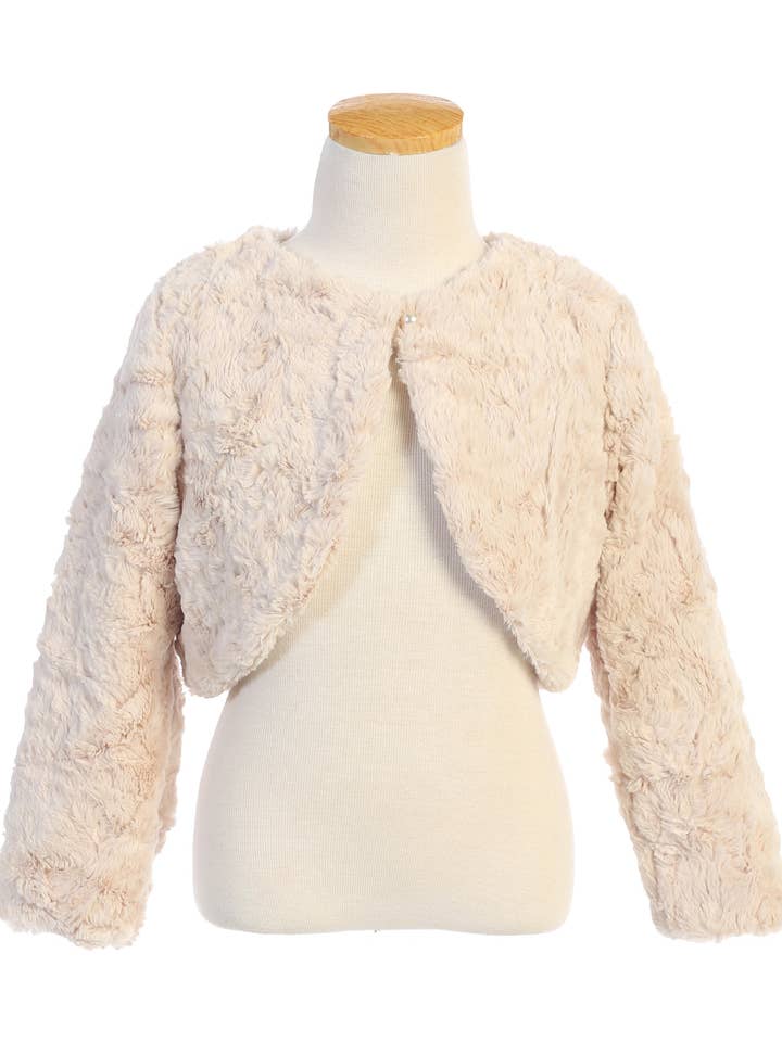 C38 - chaqueta de piel de mármol suave para venta al por mayor de Sweet Kids, Inc.