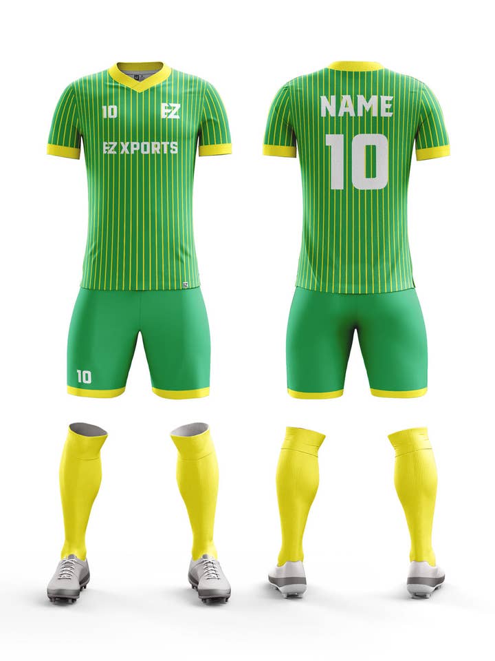 Voetbaluniform op maat - A-5 voor wholesale door EZ XPORTS Custom Sportswear