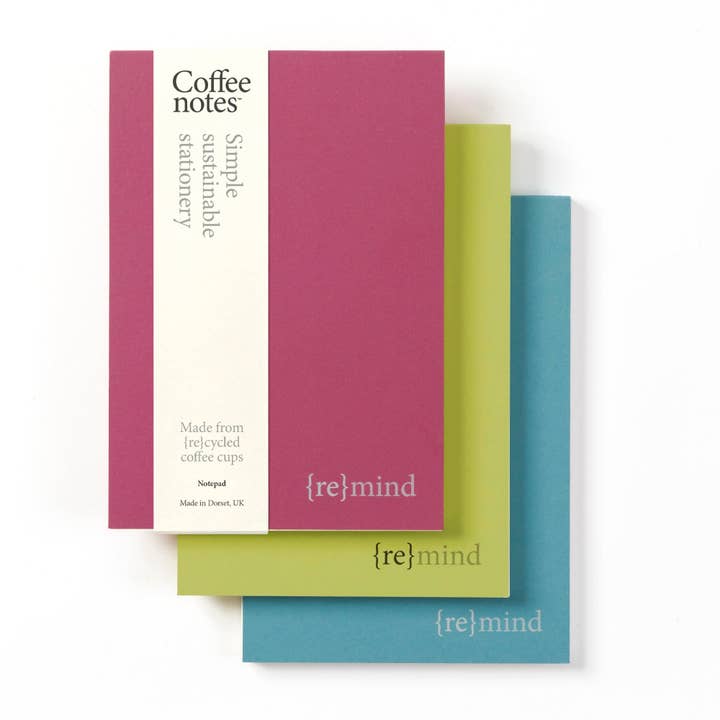 Coffeenotes - Wholesale Notepad - Pistachio Organiser Pad