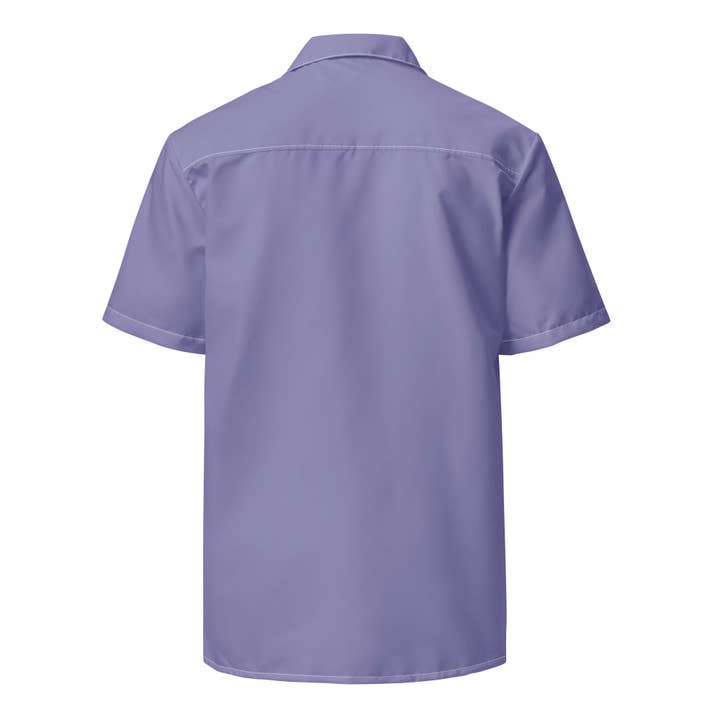 Tropical Seas Clothing - Wholesale Button Down Shirt - Men's - Labelless Urchin Purple Button Down Camp Shirt