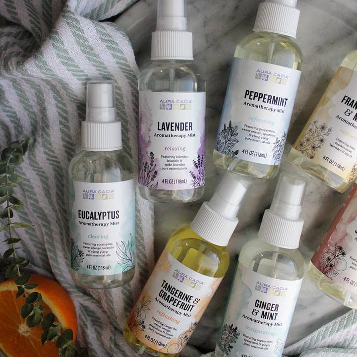 Aura Cacia - Wholesale Aromatherapy Mist - Ginger & Mint Aromatherapy Mist With Essential Oils 4 Fl Oz3