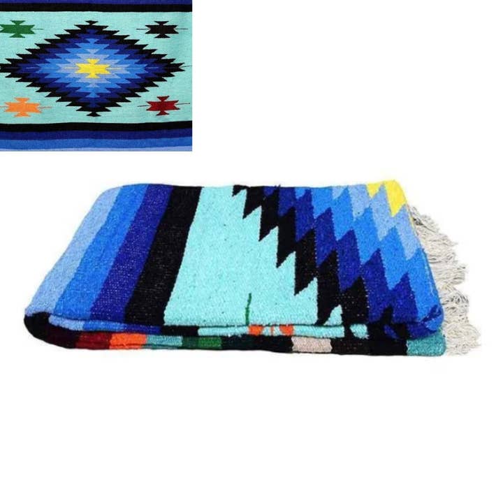 West Path – wholesale Prydnadsfilt – Mynta Aztec Diamant Mexikansk filt