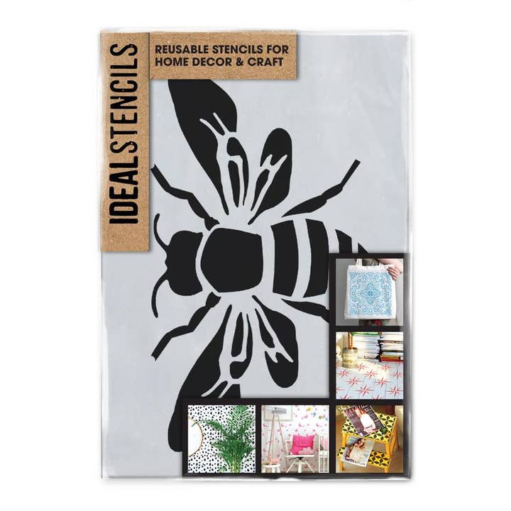Bee Stencil for wholesale by Ideal Stencils