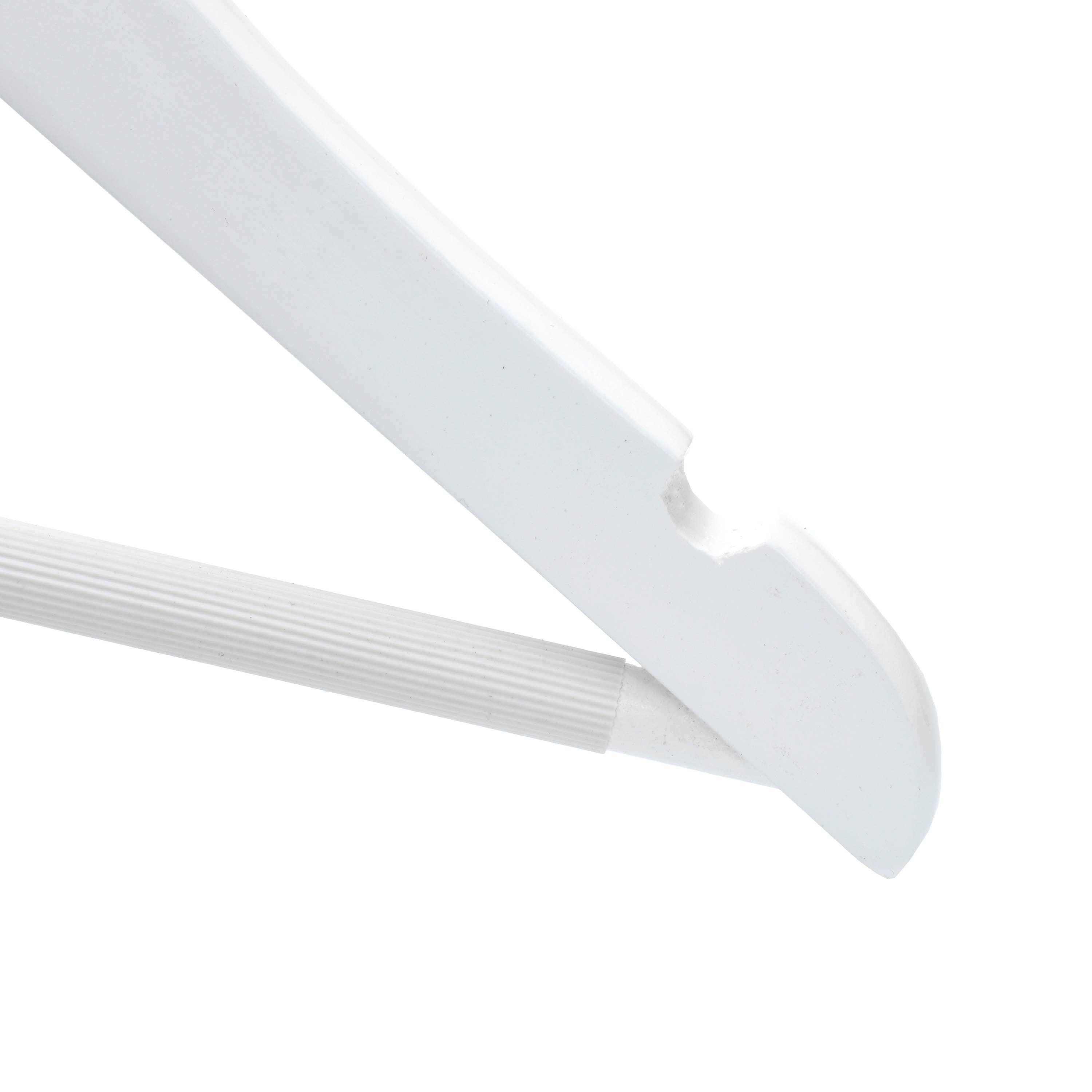 Quality Hangers - Venta al por mayor Percha para la ropa - Perchas de madera para niños de 30 cm con barra, 80 unidades blancas12