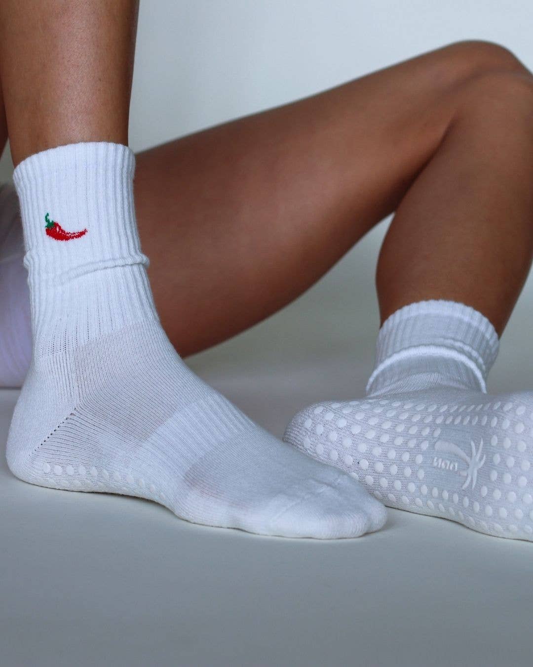 California Grip Socks - Wholesale Socks - Unisex - The Chili Pepper Grip Socks2