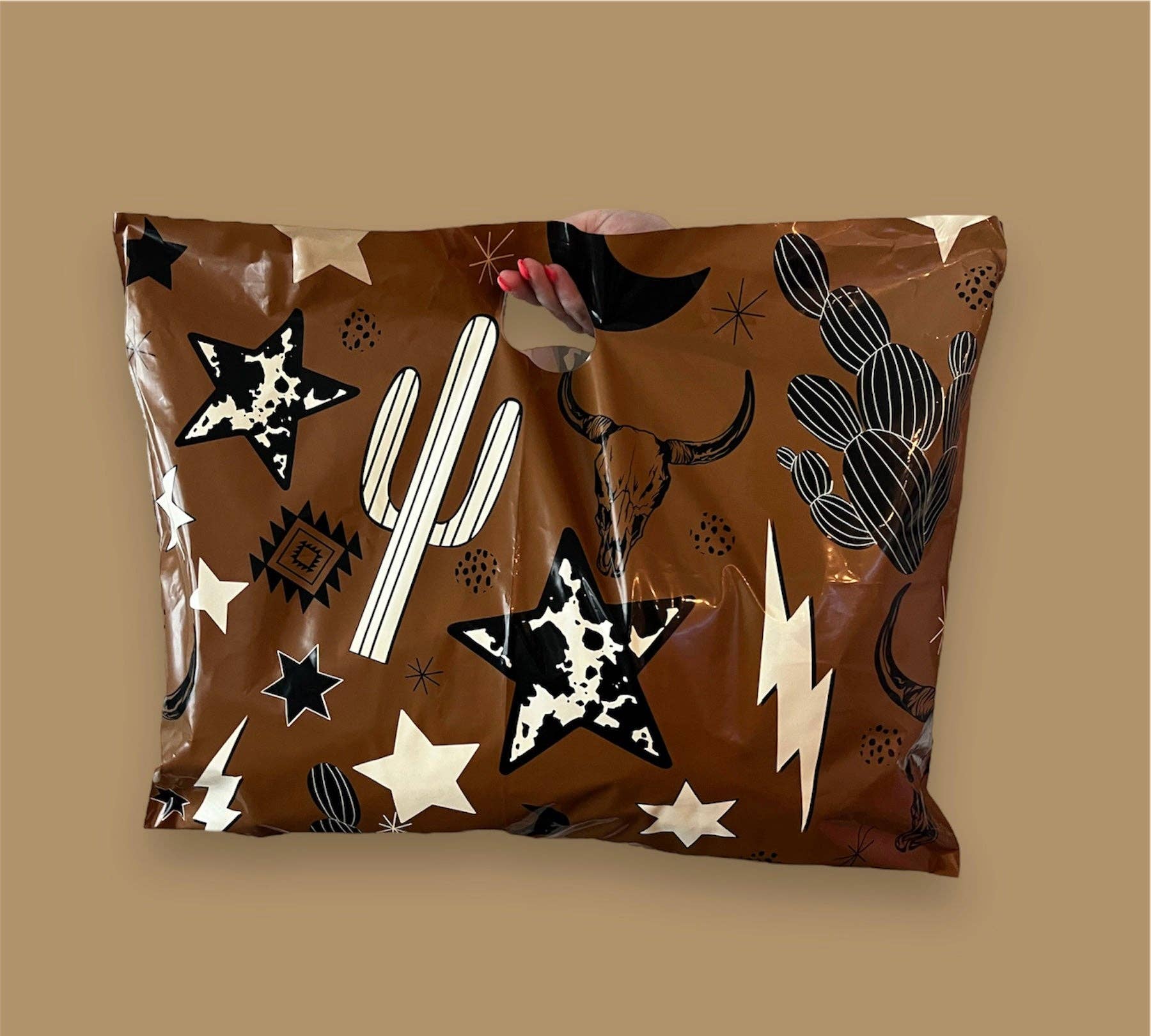 Trendy Chick Mailers - Wholesale Cadeautasje - 20x15 Wild Wild West Merchandise Tas1