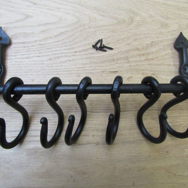 Shropshire Handforged utensílio ferroviário cera preta por atacado de IronmongeryWorld