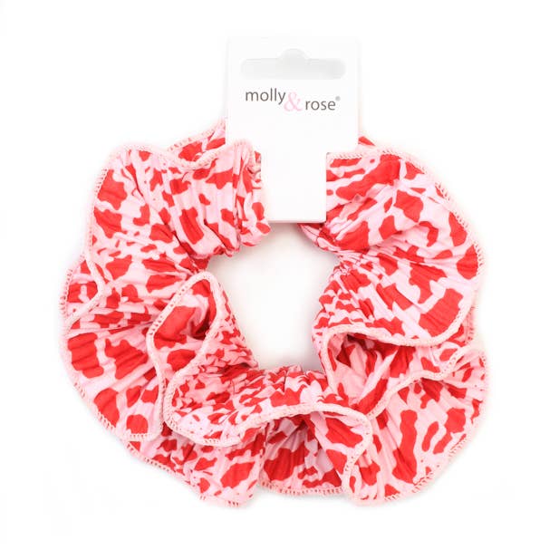 Extra Large, Double layered pink and red print scrunchie and other Purchase Wholesale large scrunchie. Free Returns & Net 60 Terms on Faire trending on Faire.
