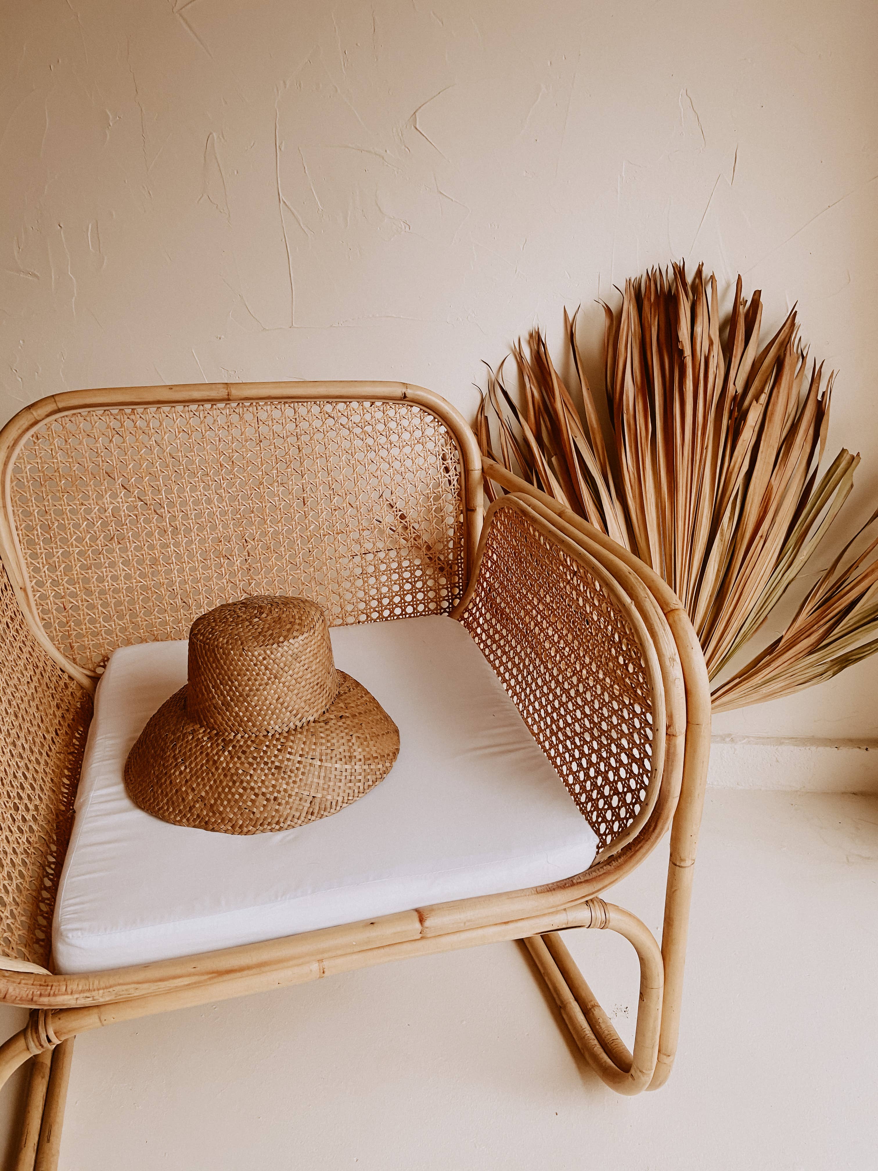 Village Thrive - Wholesale Bucket Hat - Women's - Woven Bucket Hat in Amber7