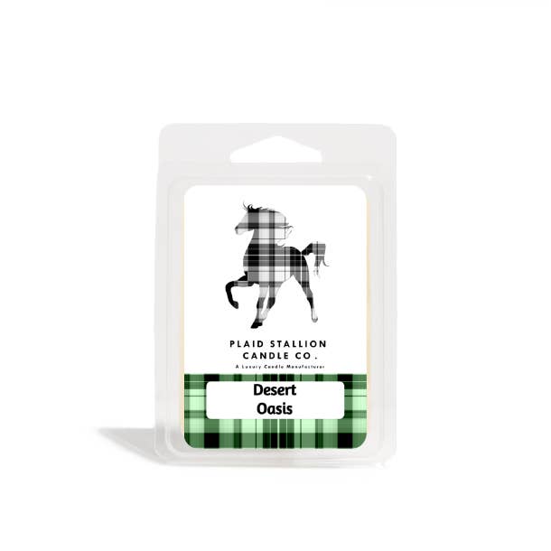 Desert Oasis for wholesale by The Plaid Stallion Candle Co