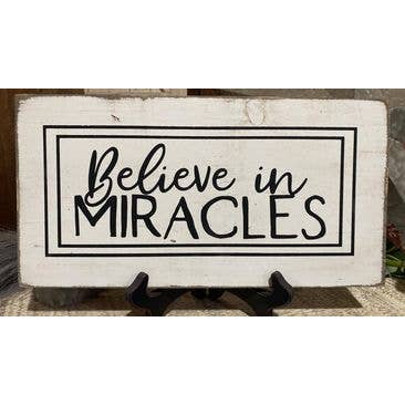 CROIRE AUX MIRACLES pour la vente par Dudley's Cottage & Gifts