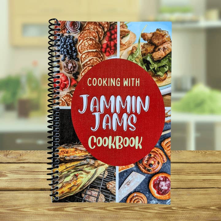 Cooking with Jammin Jams Cookbook for wholesale by Jammin Jams TN LLC