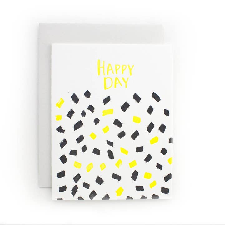 Happy Day Card for wholesale by Tack and Ward
