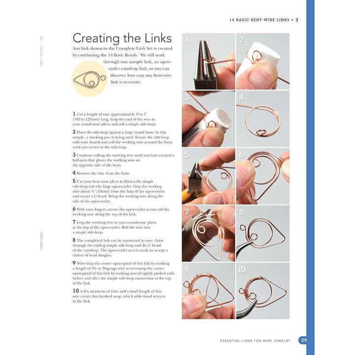 Fox Chapel Publishing - Vente Artisanat, loisirs et bricolage - Liens essentiels pour les bijoux en fil, 3e édition4