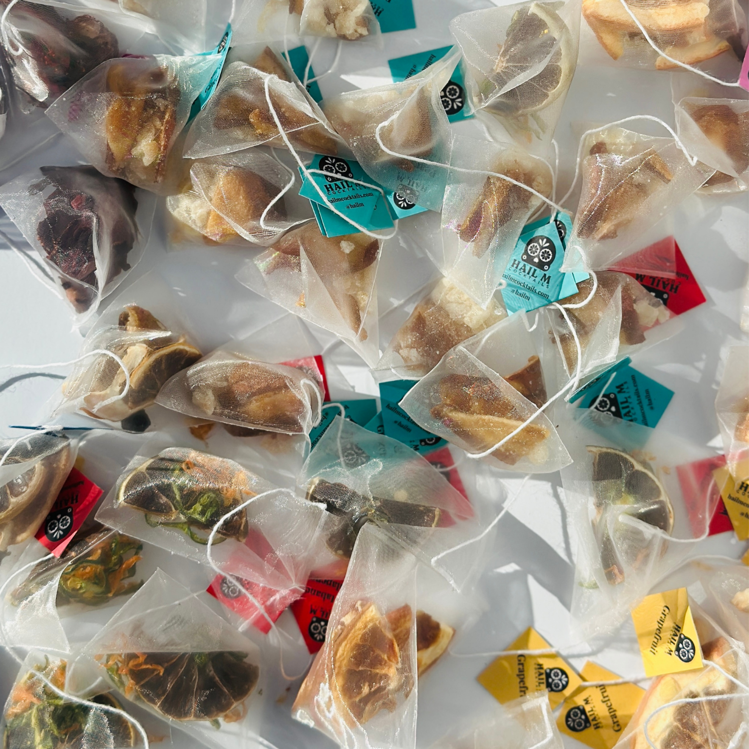 Hail M - Wholesale Cocktail Mix/Syrup - Gin & Tonic Cocktail Infusion Tea Bag - To Go Mixer, Low Cal3