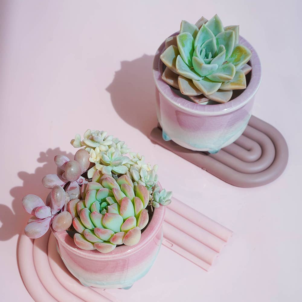 Springer Décor - Vente Pot - Pot à glaçure bleue coulante3