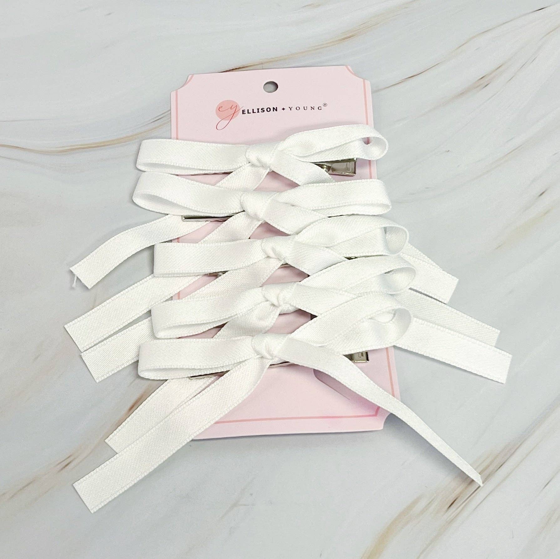 Ellison+Young - Wholesale Hair Clip - Women's - Solid Bow Hair Clip Set Of 50