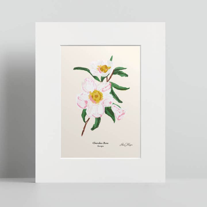 Addvent - Wholesale Art Print - US State Flowers / Small Art Prints9