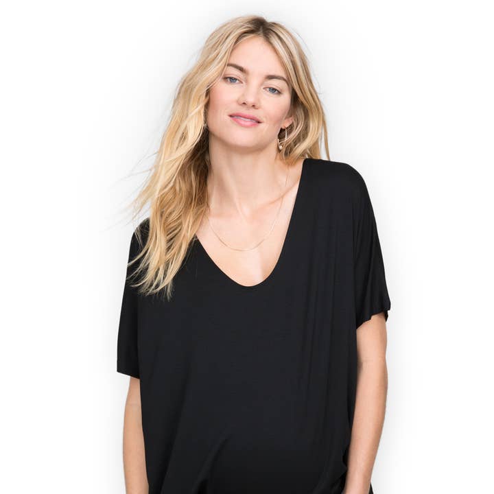 The Perfect Maternity Vee T-Shirt and other Purchase Wholesale maternity t shirts. Free Returns & Net 60 Terms on Faire trending on Faire.
