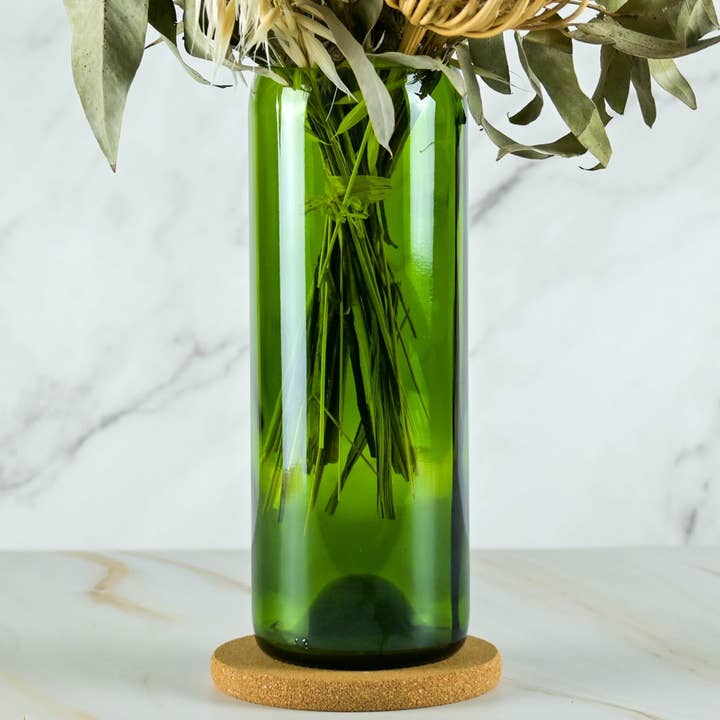 Green Bordeaux Vase for wholesale by Dioniso