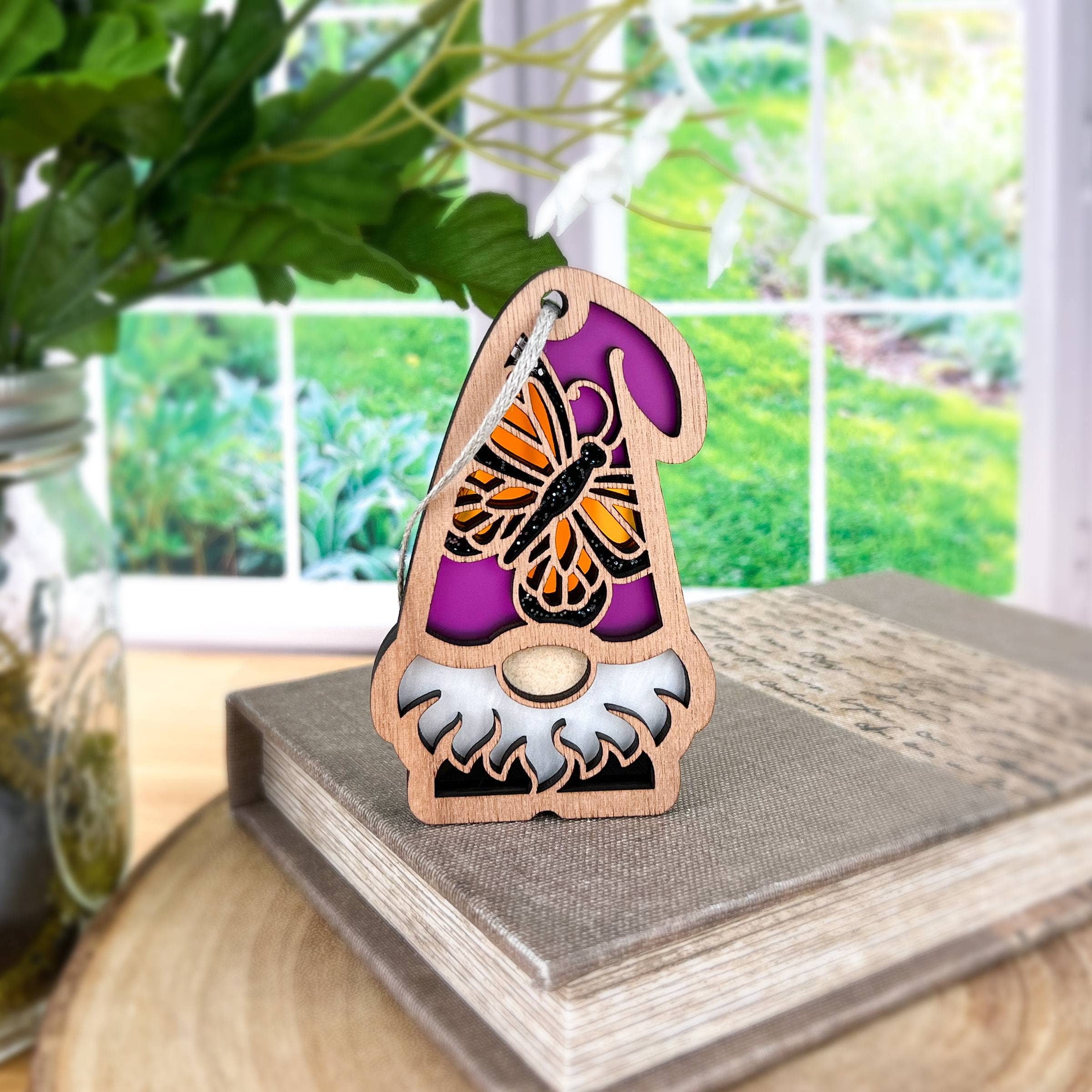Forged Flare® - Wholesale Ornament - Monarch Butterfly Ornament | 3.75" (H) Garden Gnome Gift | Nature's Gnomes™8
