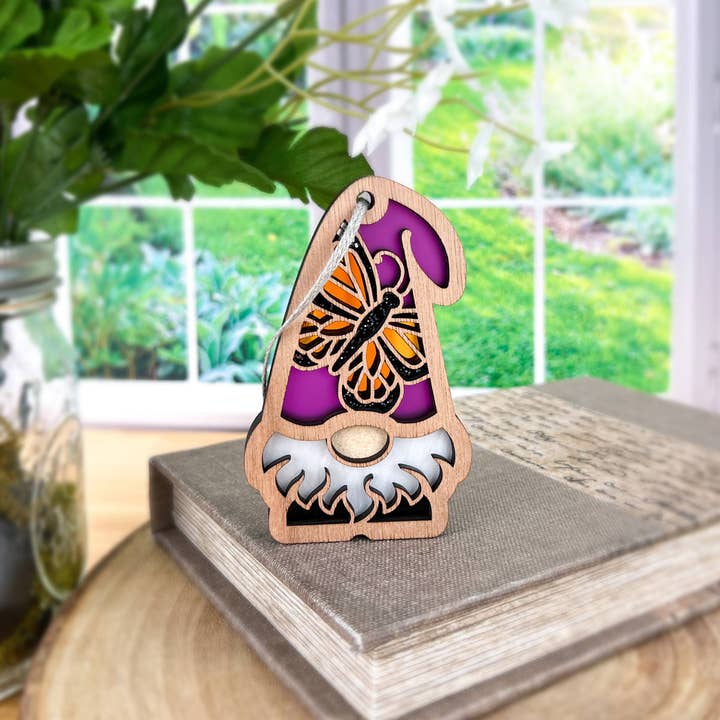 Forged Flare® - Wholesale Ornament - Monarch Butterfly Ornament | 3.75" (H) Garden Gnome Gift | Nature's Gnomes™8